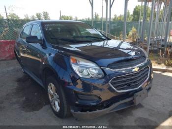  Salvage Chevrolet Equinox