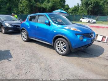  Salvage Nissan JUKE