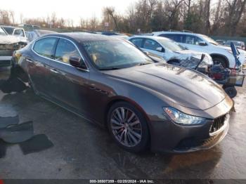  Salvage Maserati Ghibli