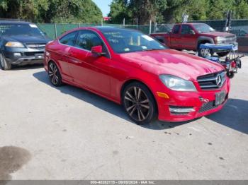  Salvage Mercedes-Benz C-Class