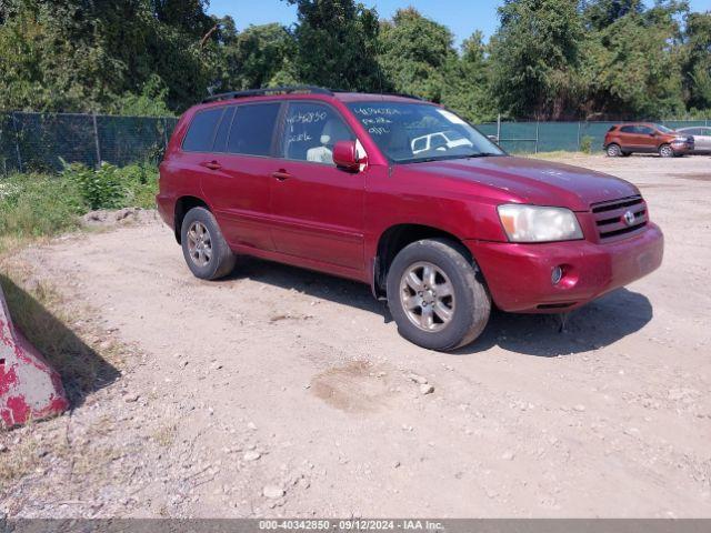  Salvage Toyota Highlander