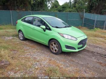  Salvage Ford Fiesta