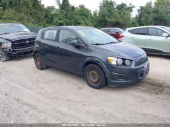  Salvage Chevrolet Sonic