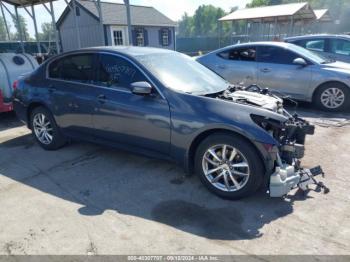  Salvage INFINITI G37x