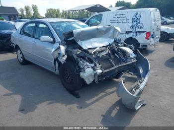  Salvage Toyota Corolla