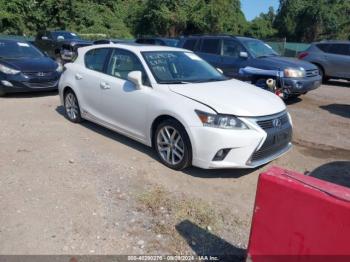  Salvage Lexus Ct