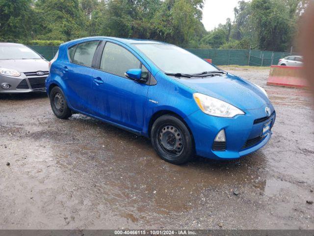  Salvage Toyota Prius c