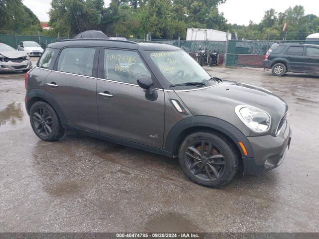  Salvage MINI Cooper S Countryman