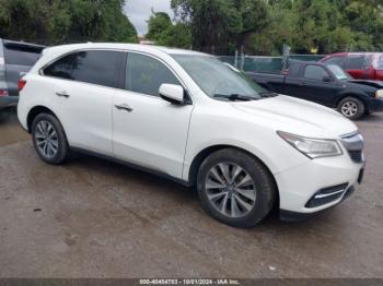  Salvage Acura MDX