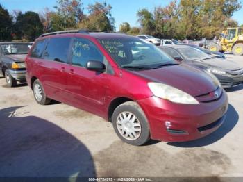  Salvage Toyota Sienna