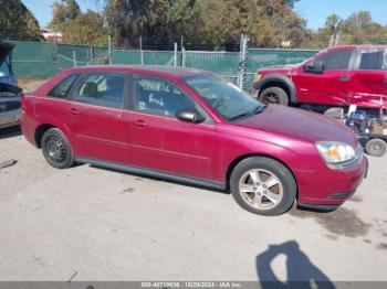  Salvage Chevrolet Malibu