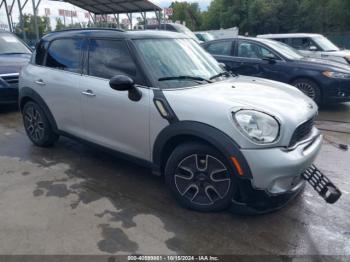  Salvage MINI Cooper S Countryman