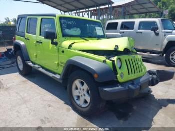  Salvage Jeep Wrangler