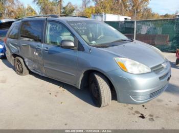  Salvage Toyota Sienna