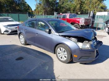  Salvage Chevrolet Cruze