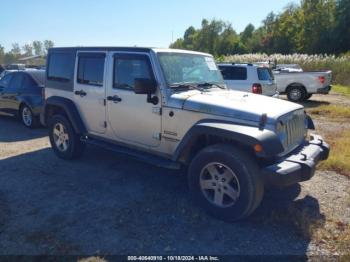  Salvage Jeep Wrangler