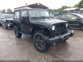  Salvage Jeep Wrangler