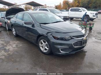  Salvage Chevrolet Malibu