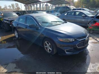  Salvage Chevrolet Malibu