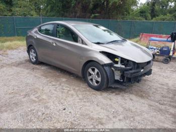  Salvage Hyundai ELANTRA