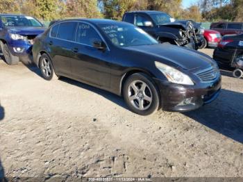  Salvage INFINITI G37x