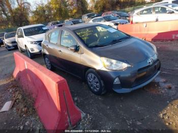  Salvage Toyota Prius c