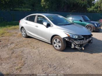  Salvage Chevrolet Cruze