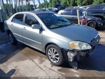  Salvage Toyota Corolla