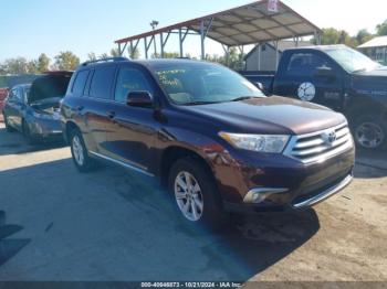  Salvage Toyota Highlander