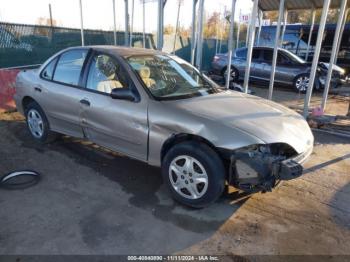  Salvage Chevrolet Cavalier