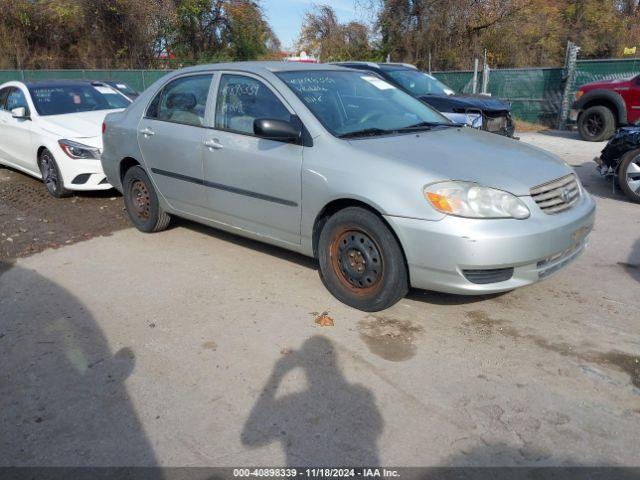  Salvage Toyota Corolla