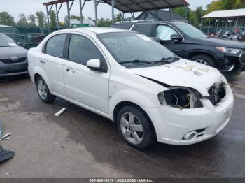  Salvage Chevrolet Aveo