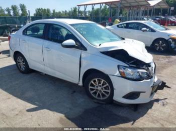  Salvage Chevrolet Sonic