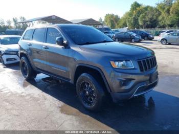  Salvage Jeep Grand Cherokee