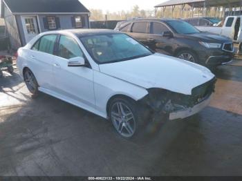  Salvage Mercedes-Benz E-Class