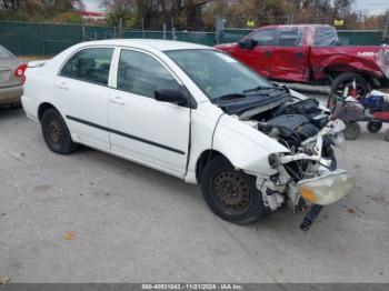  Salvage Toyota Corolla