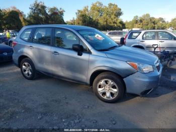  Salvage Subaru Forester