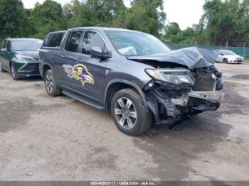  Salvage Honda Ridgeline