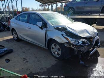  Salvage Chevrolet Cruze