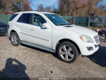  Salvage Mercedes-Benz M-Class