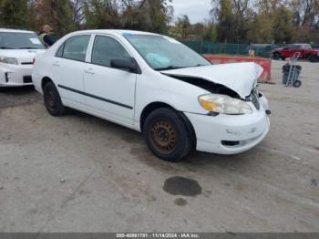  Salvage Toyota Corolla