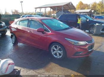  Salvage Chevrolet Cruze