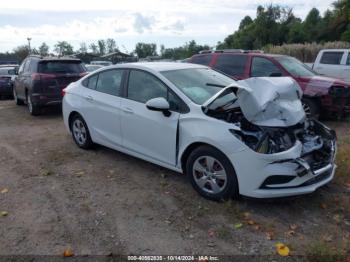  Salvage Chevrolet Cruze