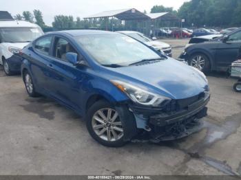  Salvage Hyundai ELANTRA