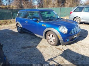  Salvage MINI Cooper Clubman