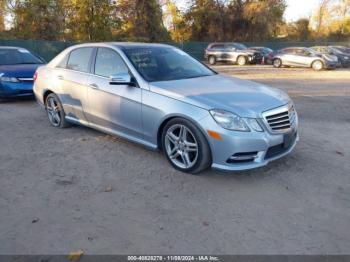  Salvage Mercedes-Benz E-Class