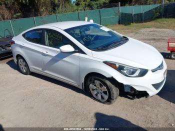  Salvage Hyundai ELANTRA