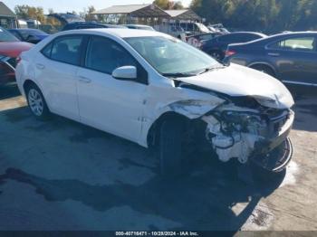  Salvage Toyota Corolla