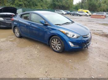  Salvage Hyundai ELANTRA