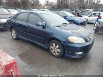  Salvage Toyota Corolla